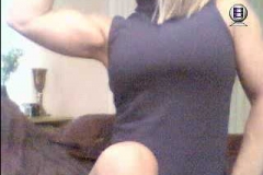 webcam muscle girl abs